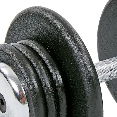 Гантель 20 кг цільна професійна RECORD-7231-20 - 2 - Robinzon.ua