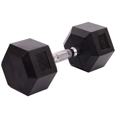 Гантель 10 кг цільна шестигранна SP-Planeta-80075-10 - 1 - Robinzon.ua