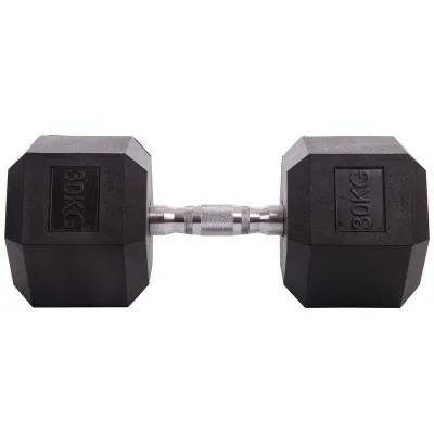 Гантель 30 кг цельная шестигранная SP-Planeta-80075-30 - 2 - Robinzon.ua