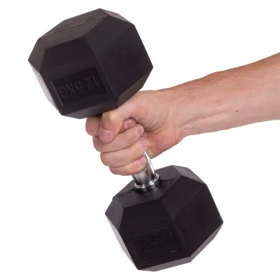 Гантель 12.5 кг цільна шестигранна SP-Planeta-8013-12_5 - 3 Гантель 12.5 кг цільна шестигранна SP-Planeta-8013-12_5 - 3 - Robinzon.ua