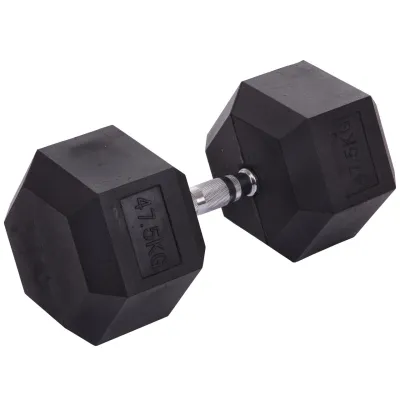 Гантель 47.5 кг цельная шестигранная Zelart-2679-47_5 - 1 - Robinzon.ua