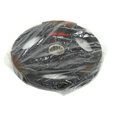 Блин (диск) обрезиненный 15 кг 51 мм LIFE-80154B-15 Гантели, гири, штанги и диски - 5 - Robinzon.ua