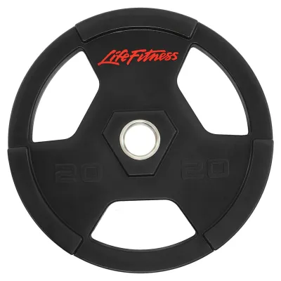 Блин (диск) обрезиненный 20 кг 51 мм LIFЕ-80154B-20 - 2 Блин (диск) обрезиненный 20 кг 51 мм LIFЕ-80154B-20 - 2 - Robinzon.ua