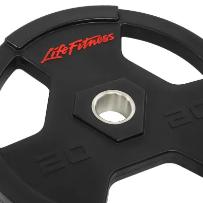 Блин (диск) обрезиненный 20 кг 51 мм LIFЕ-80154B-20 - 3 Блин (диск) обрезиненный 20 кг 51 мм LIFЕ-80154B-20 - 3 - Robinzon.ua