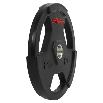 Блин (диск) обрезиненный 20 кг 51 мм LIFЕ-80154B-20 - 4 Блин (диск) обрезиненный 20 кг 51 мм LIFЕ-80154B-20 - 4 - Robinzon.ua