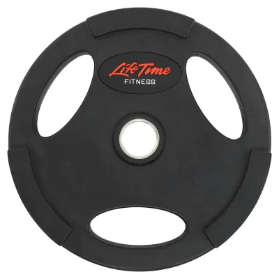 Блин (диск) обрезиненный 25 кг 51 мм LIFE-80154B-25 - 2 - Robinzon.ua