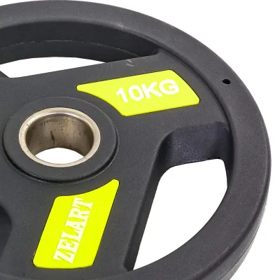 Блин (диск) полиуретановый 10 кг 51 мм Zelart-5344-10 - 1 - Robinzon.ua