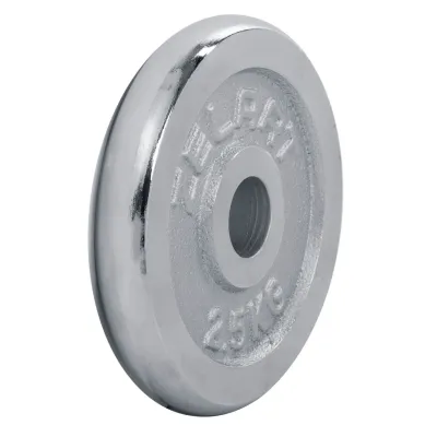 Блин (диск) хромированный 2.5 кг d-30мм Zelart-7786-2_5 - 2 - Robinzon.ua