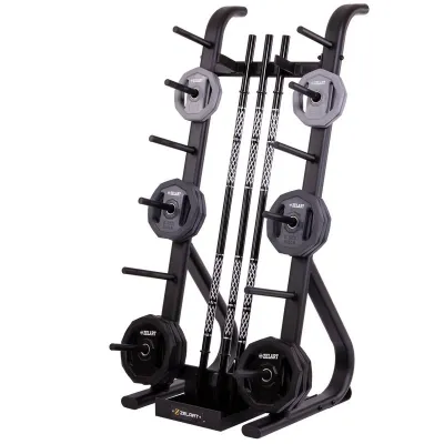 Стойка вертикальная для блинов (дисков) и бодибаров Zelart-3653 - 5 - Robinzon.ua