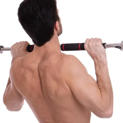 Турнік у дверний отвір розсувний 60-100 см Sport 2546 хром - 6 - Robinzon.ua