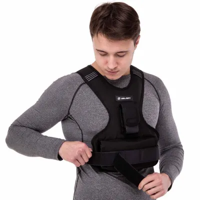 Жилет утяжелитель с регулировкой веса 10 кг Zelart 7812-10 - 5 - Robinzon.ua