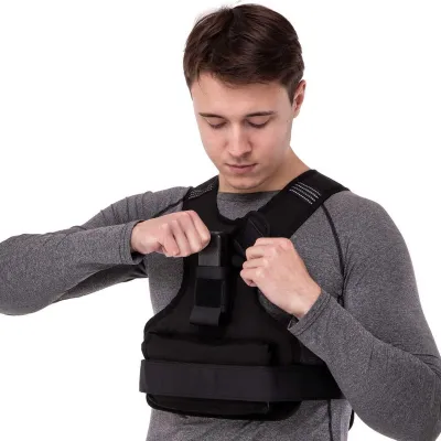 Жилет утяжелитель с регулировкой веса 10 кг Zelart 7812-10 - 6 - Robinzon.ua