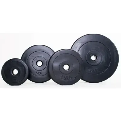 Штанга набірна 200 см + W-подібний гриф + Гантелі 130 кг Гантелі, гирі, штанги та диски ударостійкий пластик - 6 - Robinzon.ua