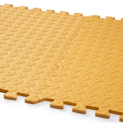 Мат-пазл толщиною 1 см размер 60х60см 1 часть EVA оранжевый Спортивные маты - 5 - Robinzon.ua