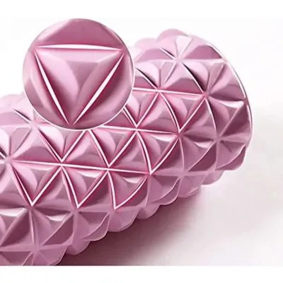 Массажный валик Роллер WCG K2(p) розовый Блоки и ролики для йоги - 1 - Robinzon.ua