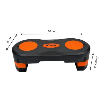 Степ-платформа 3-ступінчаста (овальна) AerobicStep Балансувальні, степ платформи - 4 - Robinzon.ua