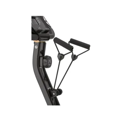 Велотренажер магнитный Gymtek FX600 складной с эспандерами черный с желтым - 1 - Robinzon.ua