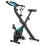 Велотренажер магнитный Gymtek FX600 складной с эспандерами черный/синий - 1 - Robinzon.ua
