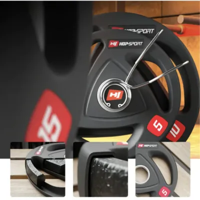 Блин олимпийский 1.25 кг 51мм Hop-Sport - 3 - Robinzon.ua