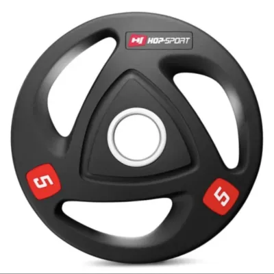 Диск олімпійський з хватом 5 кг 51мм Hop-Sport - 1 - Robinzon.ua
