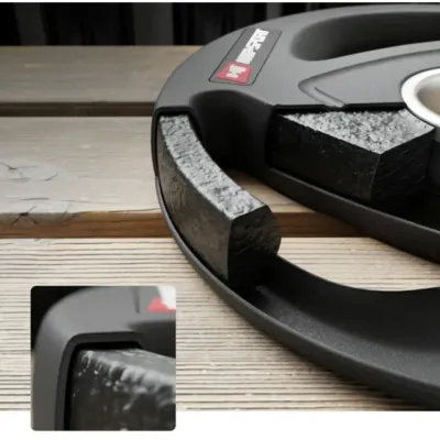 Диск олімпійський з хватом 5 кг 51мм Hop-Sport - 2 - Robinzon.ua