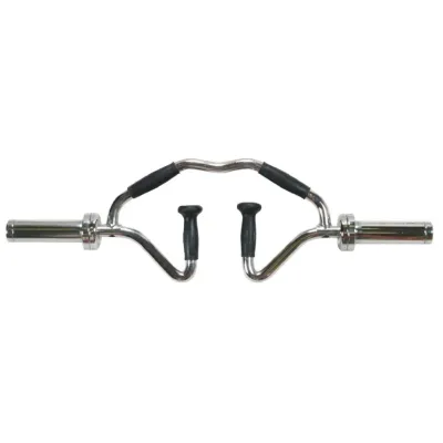 Гриф для штанги олимпийский York Fitness 86см 50мм с резиновыми рукоятками - 1 - Robinzon.ua