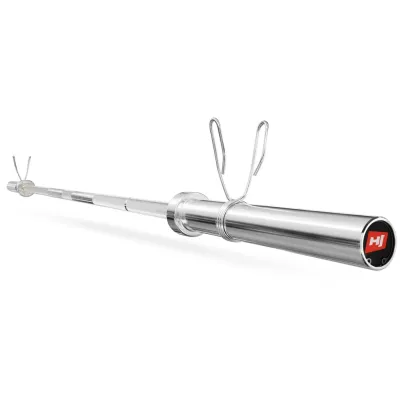 Гриф для штанги олимпийский York Fitness прямой 220 см 50мм хром - 3 - Robinzon.ua