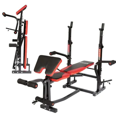 Лавка для жиму York Fitness ASPIRE 220 з стійкою для штанги та партою Скотта - 4 Лавка для жиму York Fitness ASPIRE 220 з стійкою для штанги та партою Скотта - 4 - Robinzon.ua