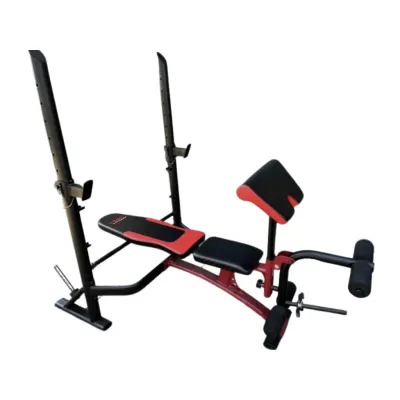 Скамейка для жима York Fitness Delta Pro 200 с стойкой для штанги и партой Скотта - 1 - Robinzon.ua