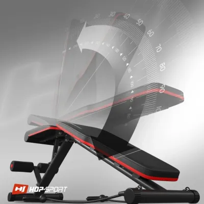 Скамейка универсальная с эспандерами Hop-Sport  HS-2030HB - 2 - Robinzon.ua
