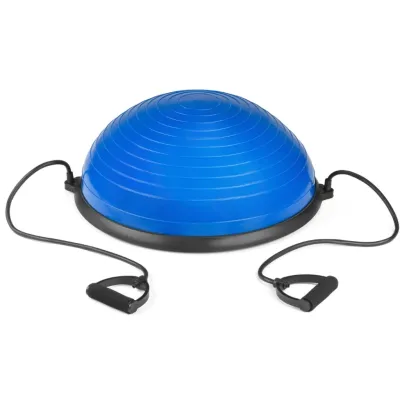 Балансировочная полусфера для фитнеса Gymtek Bosu 58см з еспандерами + насос - 5 - Robinzon.ua