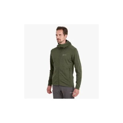 Чоловіча флісова толстовка Montane Protium Hoodie, Kelp Green, XL (5056237090678) - 2 - Robinzon.ua