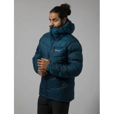 Чоловічий зимовий пуховик Montane Resolute Down Jacket, Black, L (5056237091316) - 2 - Robinzon.ua