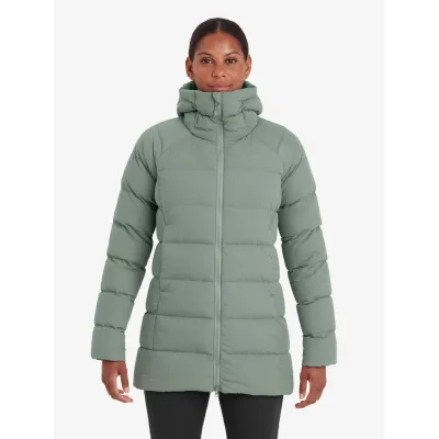 Міський жіночий зимовий пуховик Montane Female Tundra Hoodie, Eucalyptus, XS/8/34 (5056237085865) - 1 - Robinzon.ua