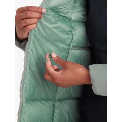 Міський жіночий зимовий пуховик Montane Female Tundra Hoodie, Eucalyptus, XS/8/34 (5056237085865) - 5 - Robinzon.ua