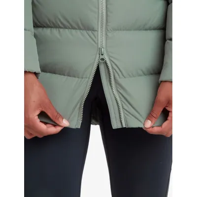 Міський жіночий зимовий пуховик Montane Female Tundra Hoodie, Eucalyptus, XS/8/34 (5056237085865) - 7 - Robinzon.ua