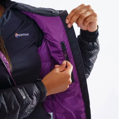 Трекінговий жіночий зимовий пуховик Montane Cloudmaker Duvet Down Jacket, S/10/36 - Black (FCMJABLAB10) - 5 - Robinzon.ua