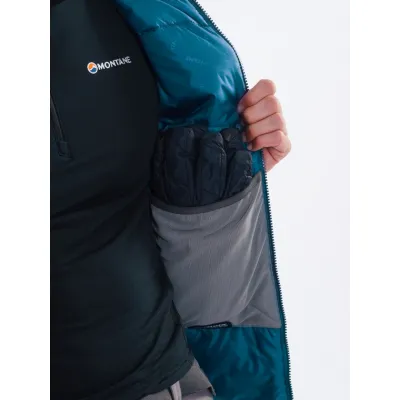 Чоловіча зимова куртка Montane Flux Jacket, Oak Green, XL (5056237089924) - 8 - Robinzon.ua