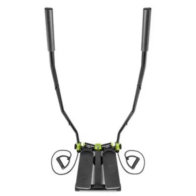 Степпер с экспандером Hop-Sport 045S Slim черно-зеленый - 2 - Robinzon.ua