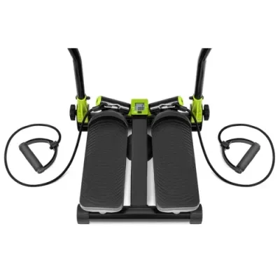 Степпер с экспандером Hop-Sport 045S Slim черно-зеленый - 3 - Robinzon.ua