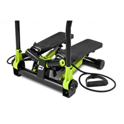 Степпер с экспандером Hop-Sport 045S Slim черно-зеленый - 4 - Robinzon.ua