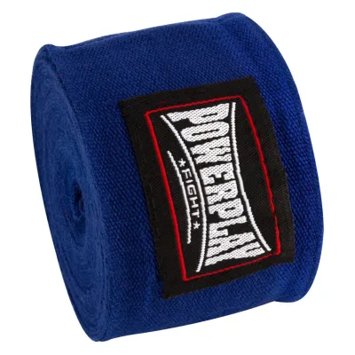 Бинты для бокса PowerPlay 3047 Синие (4м) - 6 - Robinzon.ua