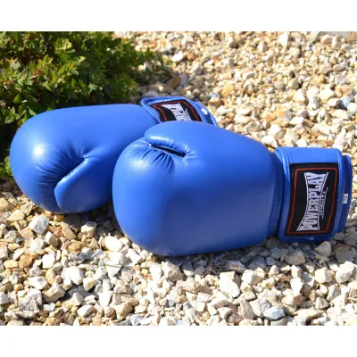 Боксерские перчатки PowerPlay 3004 Синие 16 унций - 6 Боксерские перчатки PowerPlay 3004 Синие 16 унций - 6 - Robinzon.ua