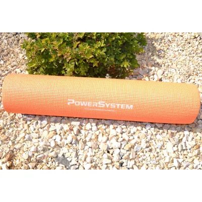 Коврик для йоги и фитнеса Power System PS-4014 Fitness-Yoga Mat Orange - 6 - Robinzon.ua