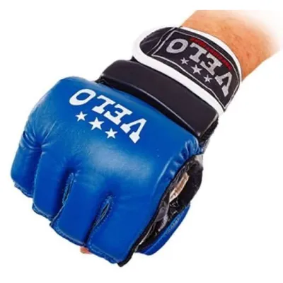 Рукавички для змішаних єдиноборств MMA VELO ULI-4033-B-XL, синій - 1 - Robinzon.ua