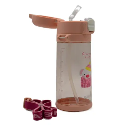 Пляшка для води CASNO 690 мл KXN-1219 Рожева (Свинка) з соломинкою - 4 Пляшка для води CASNO 690 мл KXN-1219 Рожева (Свинка) з соломинкою - 4 - Robinzon.ua