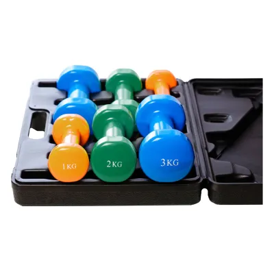 Набір гантелей в кейсі 12 кг. PowerPlay 4118 - 1 - Robinzon.ua