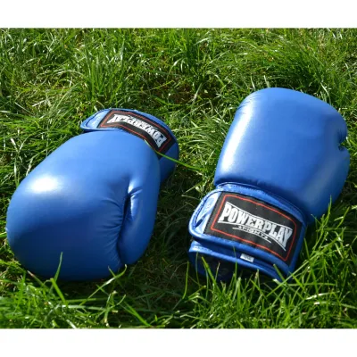 Боксерські рукавиці PowerPlay 3004 Сині 12 унцій - 6 Боксерські рукавиці PowerPlay 3004 Сині 12 унцій - 6 - Robinzon.ua
