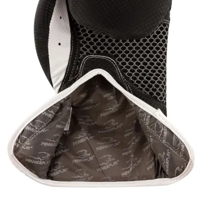 Боксерские перчатки PowerPlay 3011 Черно-Белые карбон 16 унций - 4 - Robinzon.ua