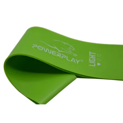 Фитнес-резинка PowerPlay 4114 Light Зеленая (500*50*0.8мм) - 3 Фитнес-резинка PowerPlay 4114 Light Зеленая (500*50*0.8мм) - 3 - Robinzon.ua